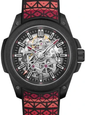 Zegarek NORQAIN Skeleton Hakuna Mipaka Limited Edition Wild One NNQ3000QBB7LAS/B024/3W1APBR.20BQ