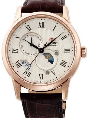 Zegarek Męski ORIENT Automatic Sun & Moon Bambino RA-AK0007S30B