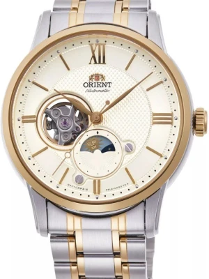 Zegarek Męski ORIENT Contemporary Sun & Moon Open Heart
