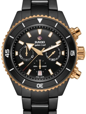 W.KRUK ZEGAREK RADO CAPTAIN COOK AUTOMATIC CHRONOGRAPH