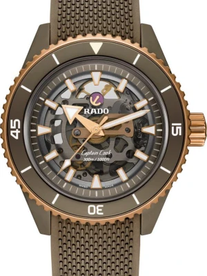 Zegarek Męski RADO Captain Cook High Tech Ceramic Skeleton