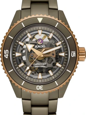 Zegarek Męski RADO Captain Cook High Tech Ceramic Skeleton