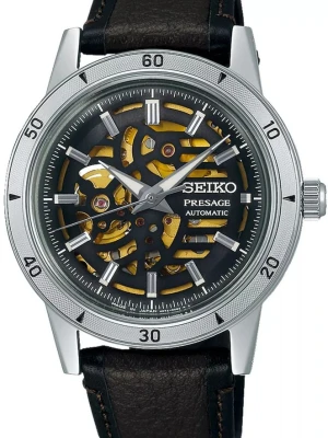 Zegarek Męski SEIKO 60's SKELETON AUTOMATIC Style SSA461J1
