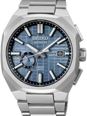 Zegarek Męski SEIKO GPS Solar Titanium Crystal Box Astron SSJ013J1