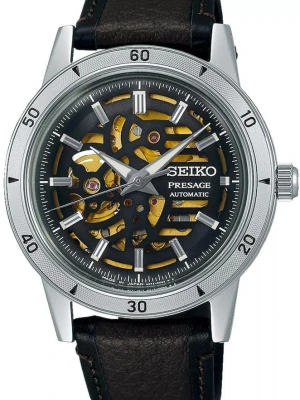 Zegarek Męski SEIKO Presage Style 60''S Skeleton Automatic