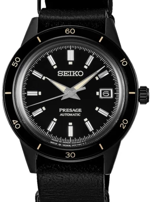 Zegarek Męski SEIKO Presage Style 60s Stealth SRPH95J1