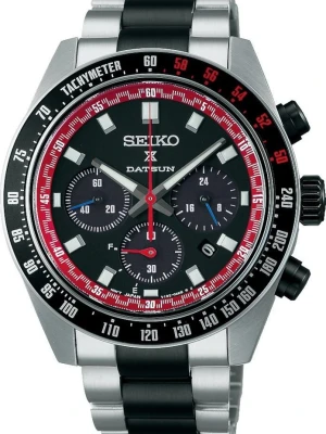 W.KRUK ZEGAREK SEIKO PROSPEX SPEEDTIMER SOLAR CHRONOGRAPH X DATSUN LIMITED EDITION