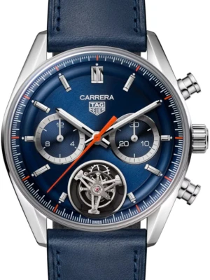 Zegarek Męski TAG HEUER Chronograph Tourbillon Carrera CBS5010.FC6543