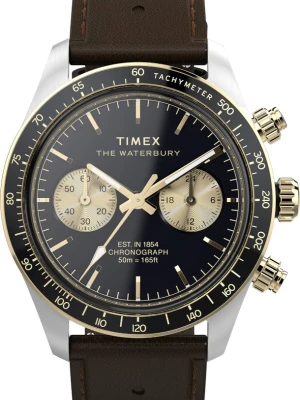 Zegarek Męski TIMEX Heritage Chronograph Waterbury TW2Y24100