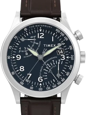 Zegarek Męski TIMEX Traditional Fly Back Waterbury TW2W47900