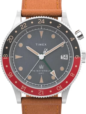 Zegarek Męski TIMEX Traditional GMT Waterbury TW2V74000