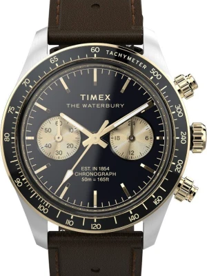 W.KRUK ZEGAREK TIMEX WATERBURY HERITAGE CHRONOGRAPH