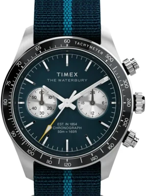 Zegarek Męski TIMEX Heritage Chronograph Waterbury TW2Y39000