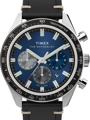 W.KRUK ZEGAREK TIMEX WATERBURY TRADITIONAL CHRONOGRAPH