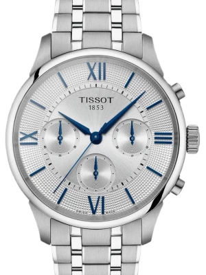 Zegarek Męski TISSOT Chemin Des Tourelles Automatic Chronograph T-Classic T139.462.11.038.00