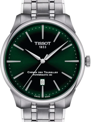 Zegarek Męski TISSOT Chemin des Tourelles Powermatic 80 42 mm