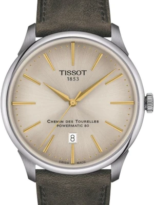 Zegarek Męski TISSOT Chemin des Tourelles Powermatic 80 42 mm