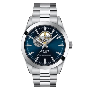 Zegarek Męski TISSOT Gentleman Powermatic 80 Open Heart
