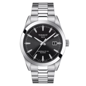 Zegarek Męski TISSOT Gentleman Powermatic 80 Silicium T-Classic T127.407.11.051.00