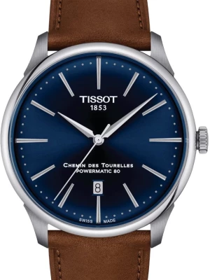 Zegarek Męski TISSOT Chemin des Tourelles Powermatic 80 42 mm T-Classic T139.407.16.041.00