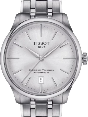 Zegarek Męski TISSOT Powermatic 80 Chemin Des Tourelles T139.807.11.031.00