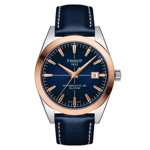 Zegarek Męski TISSOT Powermatic 80 Silicium Solid T-GOLD T927.407.46.041.00