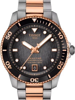 Zegarek Męski TISSOT Seastar 1000 Powermatic 80 40Mm T-Sport T120.807.22.051.01