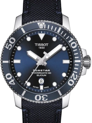 Zdjęcie produktu Zegarek Męski TISSOT Seastar 1000 Powermatic 80 Silicium