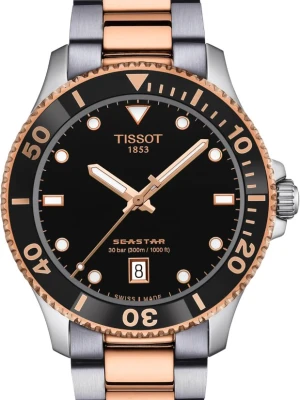 Zdjęcie produktu Zegarek Męski TISSOT Seastar 1000 Quartz 40Mm T-Sport T120.410.22.051.01