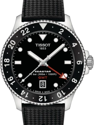 Zegarek Męski TISSOT Seastar 1000 Quartz GMT