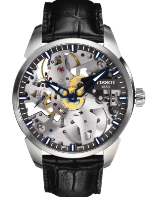 Zegarek Męski TISSOT T Complication Squelette Mechanical T-Classic T070.405.16.411.00