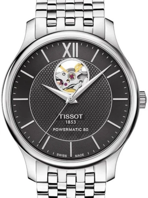 Zdjęcie produktu Zegarek Męski TISSOT Tradition Powermatic 80 Open Heart