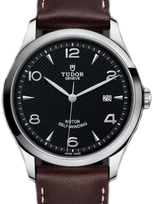 Zegarek Męski TUDOR 1926 91650 CALF BROWN BLACK 6ARAB/HMK P