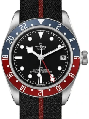 Zegarek Męski TUDOR Black Bay GMT 79830RB FABRIC STRAP BLACK INDEX