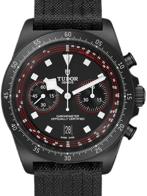 Zegarek Męski TUDOR Chrono Pelagos FXD 25827KN FABRIC STRAP BLACK HMK WHITE