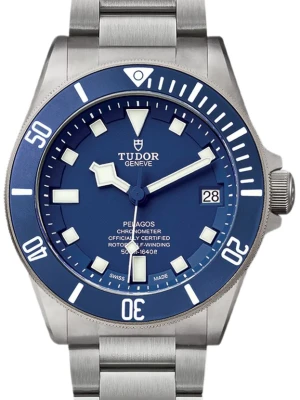 Zegarek Męski TUDOR Pelagos 25600TB 95820T BLUE INDEX WHITE W