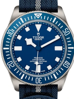 Zegarek Męski TUDOR Pelagos FXD 25707B/24 FABR BLUE BLUE HMK WHIT W