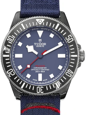 Zegarek Męski TUDOR Pelagos FXD 25707KN FABR BLUE BLUE HMK WHITE W