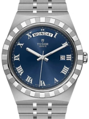 Zegarek Męski TUDOR Royal 28600 91060 BLUE ROM W