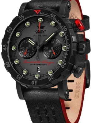 Zegarek Męski VOSTOK EUROPE Benediktas Vanagas Black Edition