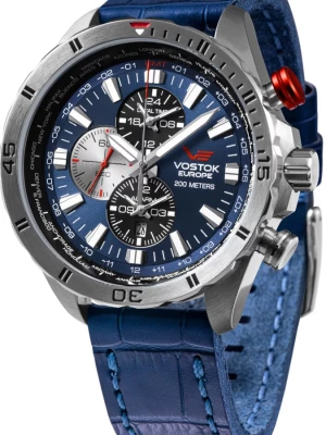 Zegarek Męski VOSTOK EUROPE Dual Time Almaz YM26-320A652