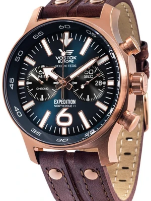 W.KRUK ZEGAREK VOSTOK EUROPE EXPEDITION NORTH POLE 1 CHRONO