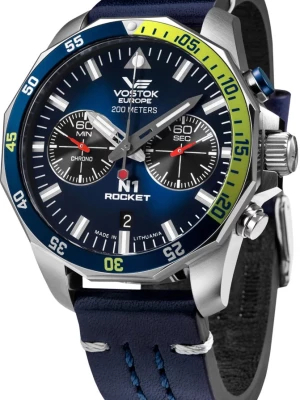 Zegarek Męski VOSTOK EUROPE Chrono Rocket N-1 6S21-225A708