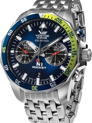 Zegarek Męski VOSTOK EUROPE Chrono Rocket N-1 6S21-225A708B