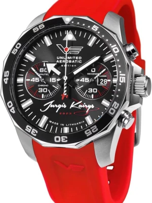 W.KRUK ZEGAREK VOSTOK EUROPE ROCKET N-1 JURGIS KAIRYS CHRONO SPECIAL EDITION