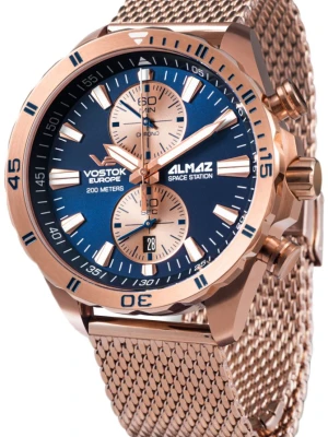 Zegarek Męski VOSTOK EUROPE Space Station Chrono Almaz 6S11-320B660B
