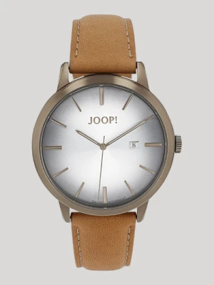 Zegarek męski w kolorze khaki z beżowym Joop