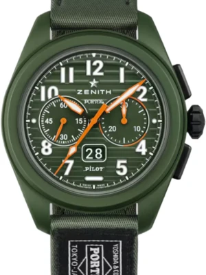 Zegarek Męski ZENITH Big Date Flyback Porter Pilot 49.4001.3652/63.I001