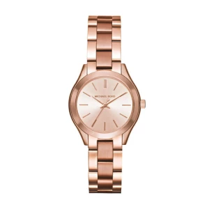 Zegarek Michael Kors Mini Slim Runway MK3513 Różowy