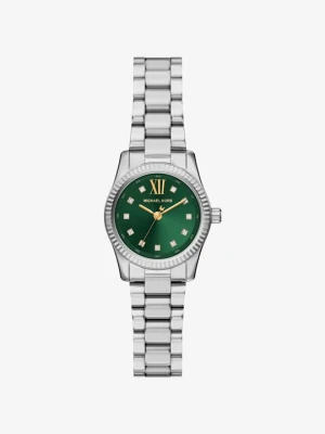 Zegarek miniaturowy Lexington w srebrnym kolorze z kryształkami pavé Michael Kors